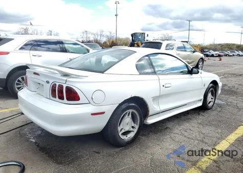 1998 Ford Mustang from USA, damaged, VIN 1FAFP4043WF185608